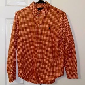 Polo long sleeve button up shirt